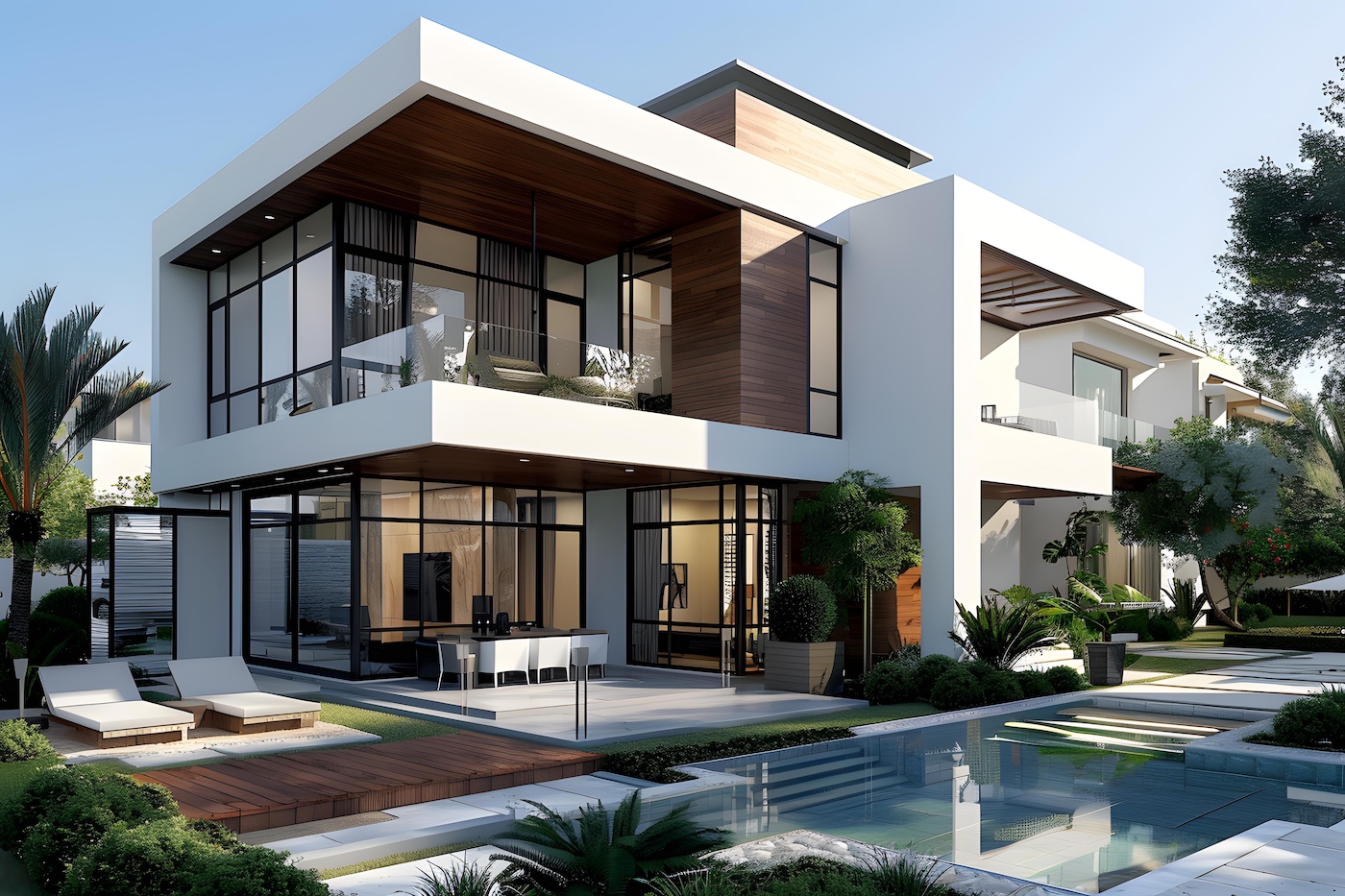 Modern villa in Dubai